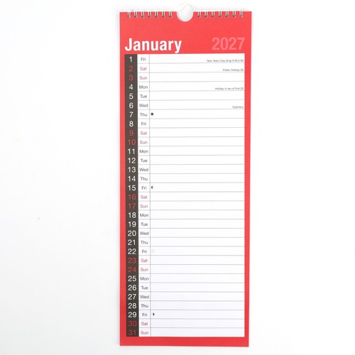 2027 slim month view spiral - to,