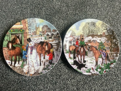 Christmas wedgwood plates 2 - plates,