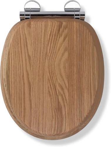 Solid oak toilet seat soft - solid,
