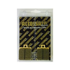 FRONT RECESSED BRAKE PADS FOR