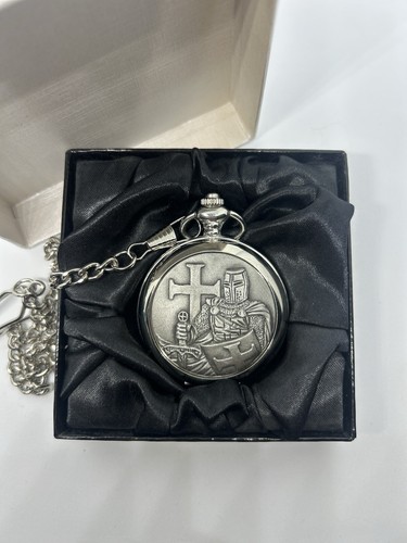 Silver plated skeleton pocket