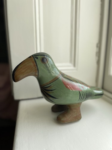 Vintage hand painted mexican - hand,
