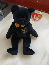 Rare Ty Beanie Baby Bear the End 1999 with Tag and Protector  Retired Perfect