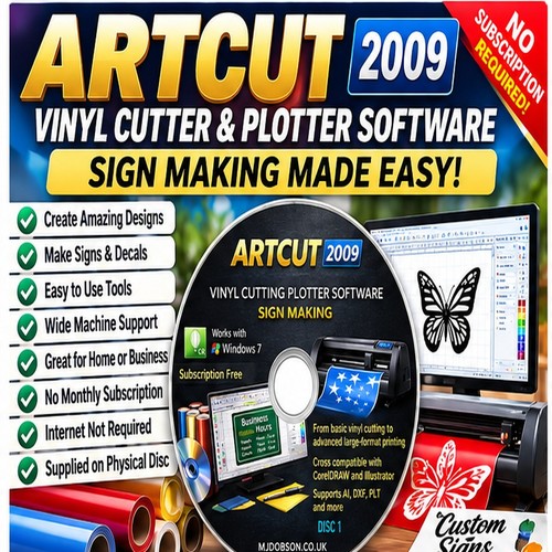 Artcut 2009 vinyl cutter - artcut,