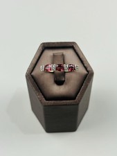 Vintage Gold Ring Red Spinel