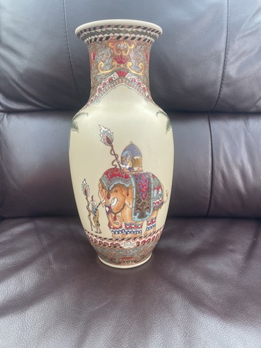 Vintage vase elephant past - vintage,