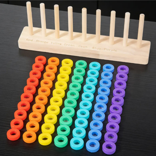 Colour stack challenge game - challenge,