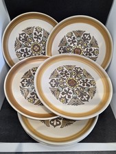 Set Of 6 Vintage Denby/Langley