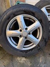 VW Transporter 5 Spoke Alloy Wheels 16”  reliant set of 3 Only Possibly Rare! 