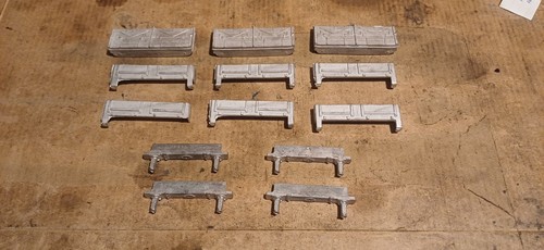 Gauge white metal - metal, wagon