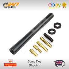 Stubby Carbon Fibre Car Aerial 12cm for BMW 3 Series E36 E46 M3 M Sport