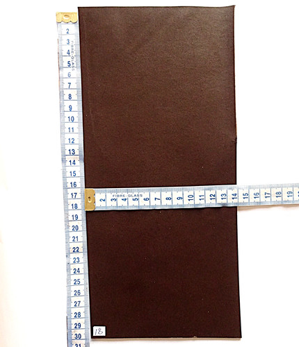 Dark brown 2mm thick veg - brown,
