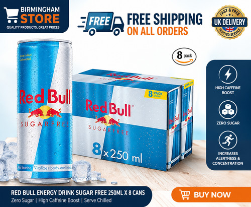 Red bull energy - red, sugar