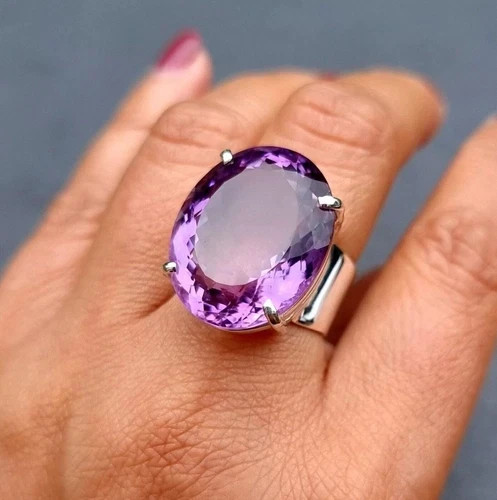 Amethyst gemstone 925 sterling - gemstone,