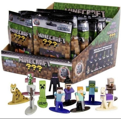 Minecraft nano figures - minecraft,