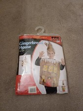 Gingerbread Man House Costume Size Small Age 4-6 Size Small