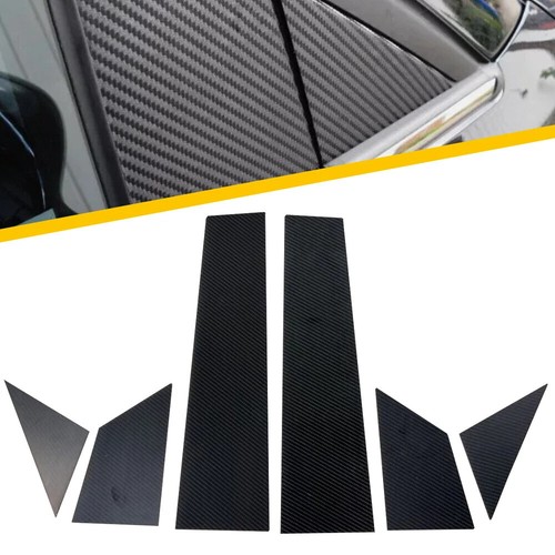 6pcs carbon texture pillar - 6pcs,
