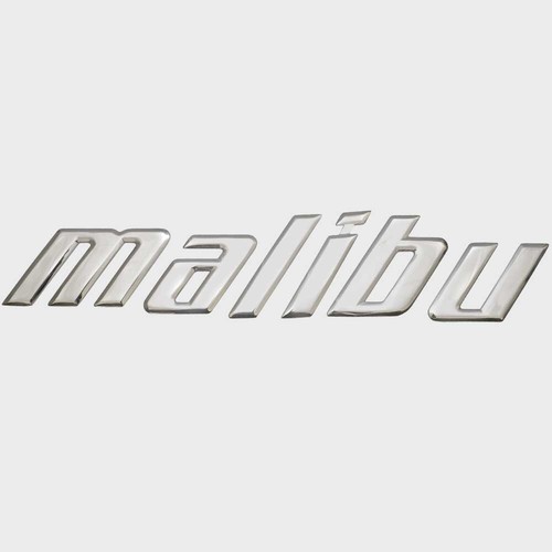 Malibu boats raised decal - raised,