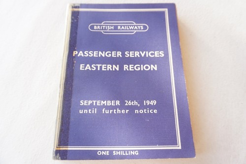Sept 1949 eastern region - eastern,