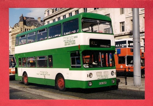 Manchester bus photo wall s - manchester,