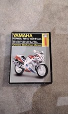 Haynes Manual Yamaha FZR 600 750 & 1000 Fours 1989 - 1993 UK 599 cc 1987-1993
