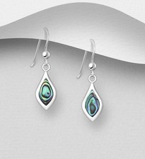 925 Sterling Silver Abalone