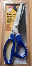 Kleiber- Stainless Steel Pinking Shears 9inch Blue Handle