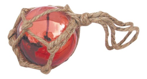 Fishing ball made - , of