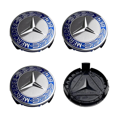 Mercedes blue alloy wheel - mercedes,