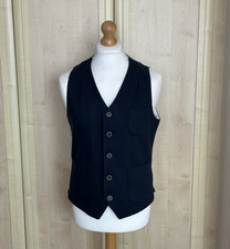 Spitalfields Navy Blue Smart
