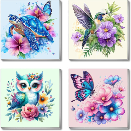 Pack framed paint - 4,