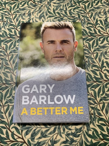Gary barlow signed - book, a