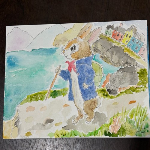 Original watercolour painting - original,