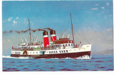 PS Waverley: built 1946- A. & J. Inglis: last sea going paddle steamer.