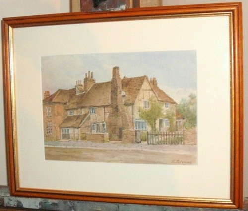 Edwardian watercolour painting - edwardian,
