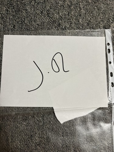 Jon bernthal signed card - jon,