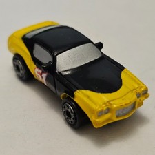 Micro Machines Chevrolet Chevy Camaro Racing Series #1 51 Black Yellow