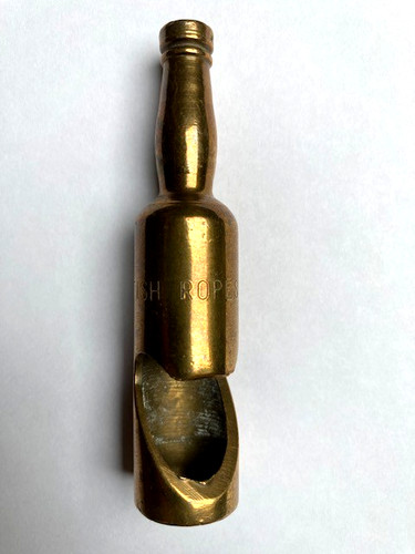 Brass bottle opener - bottle,