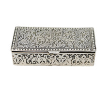Sterling Silver Floral Pattern