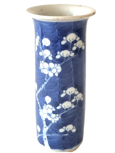 Antique chinese porcelain blue - chinese,