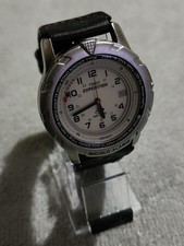 Timex Expedition Mens Indiglo WR50M Quartz Watch Rotating Alarm Bezel Working