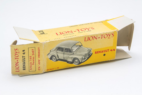 Lion toys jefe renault 4cv - by,