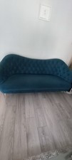 Three Seater Velvet Sofa