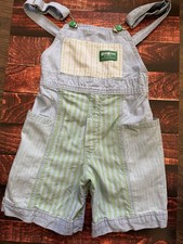 OshKosh shortalls light blue