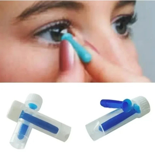 Handy silicone contact lens - contact,