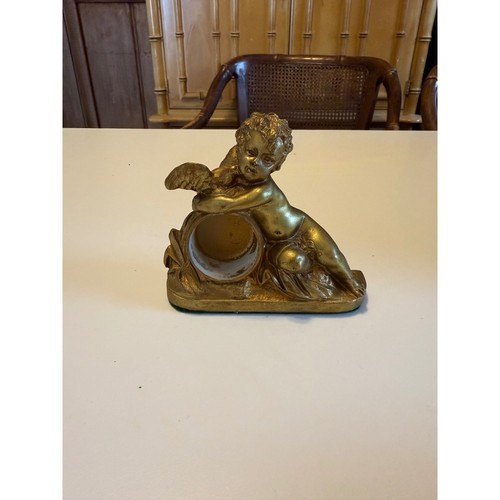 Vintage gold cherub - vintage,