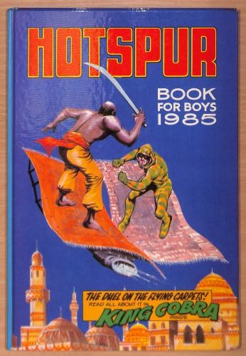 Hotspur book for boys 1985 - hotspur,