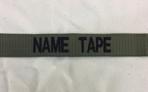 Army name tapes green - name, tapes,