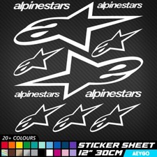 11x ALPINESTARS Vinyl Decal