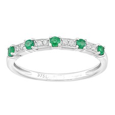 9ct White Gold 0.05ct Diamond
